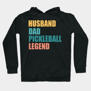 Husband Dad Pickleball Legend Hoodie